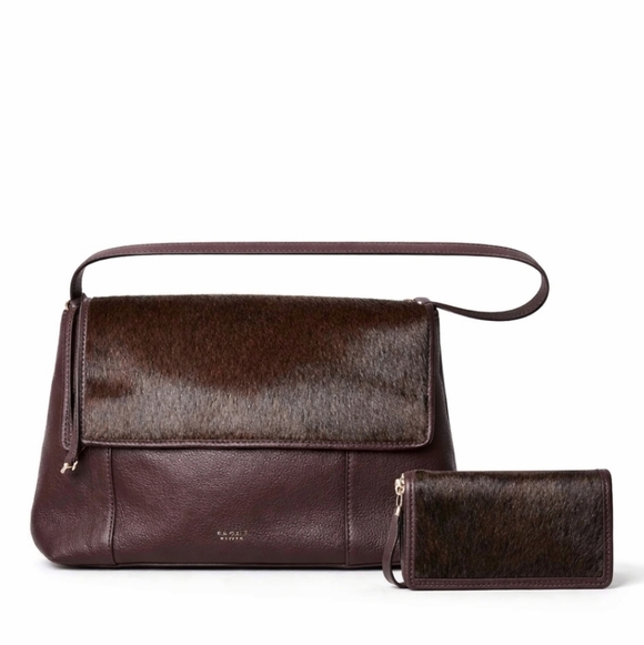 Radley Handbags - Radley London East-West Haircalf Shoulder Bag Wallet Set Clove